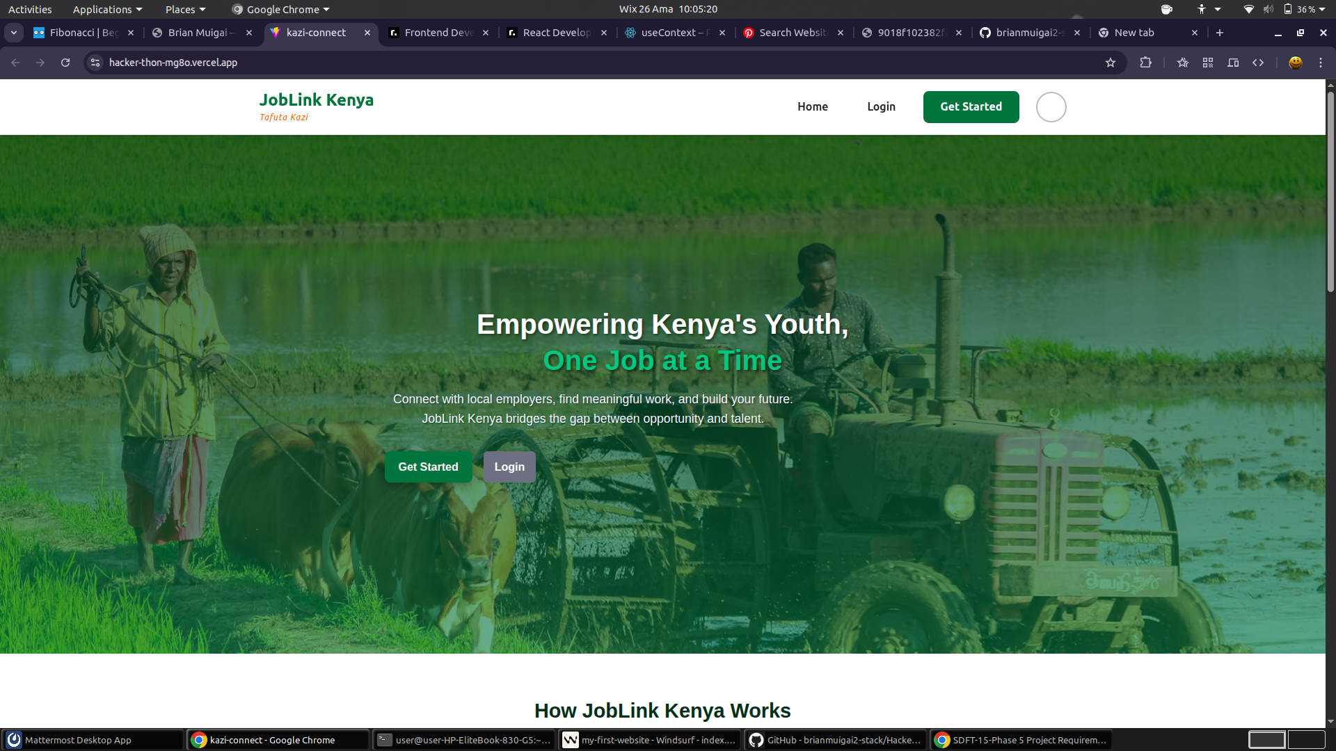Kazi Connect App
